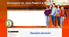 Desktop Screenshot of gim.kargowa.pl